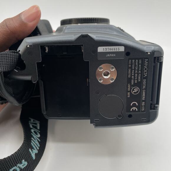 1995 Minolta RD-175 Camera w/ 3 Filters & 3 Lens & 3500xi FLASH, untested - Picture 7 of 12